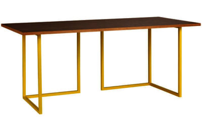 Habitat Nic Office Desk - Yellow Oak